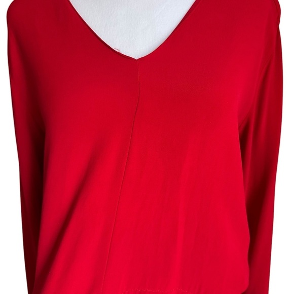 Zara Woman Red Long Sleeve Top Size M - Picture 17 of 17